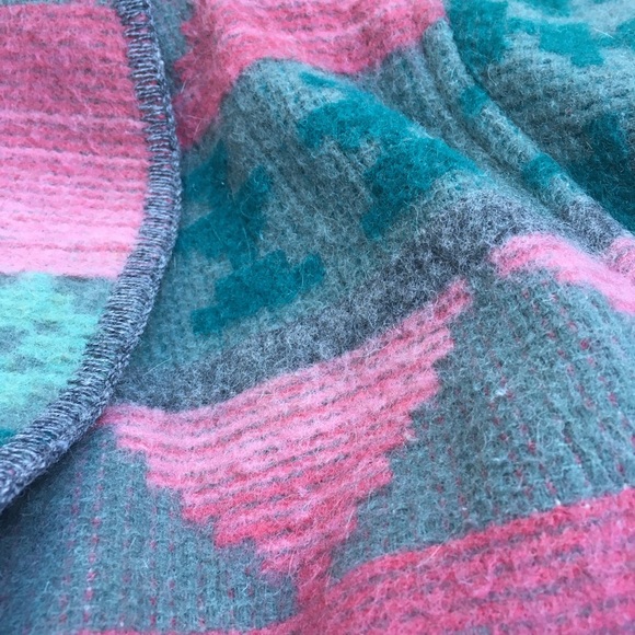 Vintage Eddie Bauer Western Southwest Native American Wool Coat - Picture 5 of 16